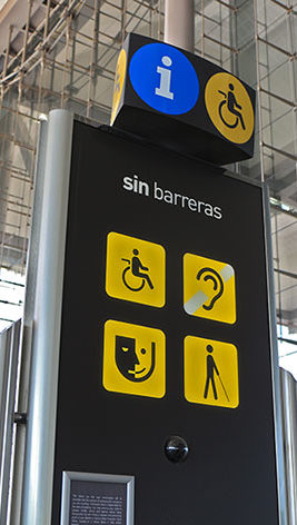 sin barreras at Las Palmas Gran Canaria airport